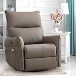 cinkehome Swivel Rocker Recliner Ch