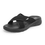 Red Tape Sports Sandals for Women | Refined Round-Toe Shape with a Relaxing Slip-On Support