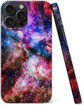 Obbii Compatible with iPhone 15 Pro Max Case,Outer Space Nebula Galaxy Shockproof Protective Slim Glossy Stylish TPU Durable Phone Cover Case 6.7 Inch