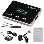YIBEICO Throttle Response Controller, 9 Drive 9-Mode Smart Electronic Racing Pedal Accelerator for BMW All Models Mini Cooper One Countryman HYUNDAI Genesis Range Rover(875)
