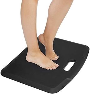 Mount-It! Anti Fatigue Floor Mat | Standing Comfort Mat for Standing Desk, Home, Office, Kitchen, Garage | Anti-Slip Washable Surface| 18"x22" | Rubberized Gel Foam