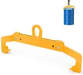 2023 Updated Vertical Drum Clamp - Drum Lifter for 55 Gallon Steel and Plastic Drums - One Clamp Fit All Drum - 1100 Lbs Capacity