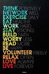 MANIAL Follow This Quotes Poster | Motivational Poster | Poster for Office & Room | HD Wall Posters (12x18-Inches, 300GSM Thick Paper, Gloss Laminated, Multicolour)