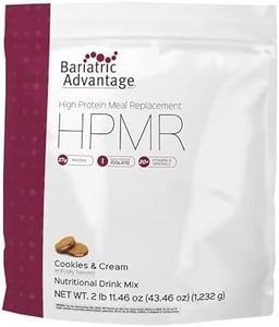Bariatric Advantage High Protein Meal Replacement Drink Mix - Protein Powder Whey Isolate for Gastric Bypass & Sleeve Gastrectomy Patients - 28 Servings with 27 g Protein - Cookies & Cream - 43.46 oz