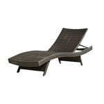 Christopher Knight Home 234420 Salem Chaise Lounge Chair, Multi-Brown