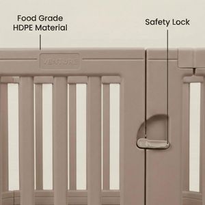 Venture All Stars Duo Baby Playpen – Portable Safety Play Yard
