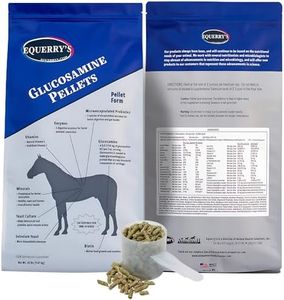 Equerry's Glucosamine Pellets - Joint Support for Horses with Probiotics, Digestive Enzymes, Vitamins, and Minerals - Made in USA - 20lb