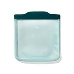 OXO Good Grips Silicone Reusable Bag – Sandwich Bag (28 oz) - Lagoon