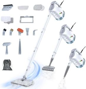 Steam Cleaner for Home, 10-in-1 Steam Mop with Detachable Handheld Steamer