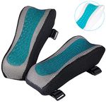 BEAUTRIP Ergonomic Armrest Pads- Office Chair Arm Rest Cover Pillow - Elbow Support Cushion for Computer, Gaming and Desk Chairs (Set of 2)…