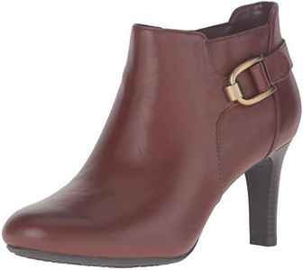 Bandolino Women's Layita Ankle Bootie, Kona Tan, 10.5 M US