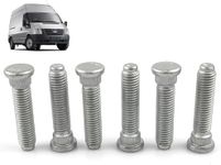 ROBUST 6 Pcs Rear Studs M14x60 Twin Wheel for Ford Transit Mk7 YC151118CA A4170050 4170050 2006-2014