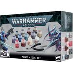 Games Workshop - Warhammer 40,000: Paints + Tools Set