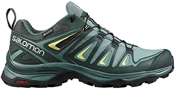 Salomon Women's X Ultra 3 GTX Trail Running and Hiking Shoe, Artic, 5 US