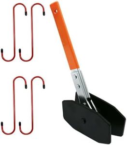 Witaxima Upgraded Brake Caliper Compression Tool 4 in 1 Universal Caliper Piston Compressor Tool with 4 Brake Caliper Hangers Brake Pad Spreader Tool with 360°Swing Ratchets for Car Brake Repair