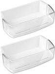 AAP73631502 Refrigerator Door Shelf Basket Bin (Right) Replacement Compatible with lg/kenmore/sears Refrigerator Shelves - AP5673810, 2652330, AAP72909218, AP5673811, EAP7786021, PS7786021 (2 Pack)