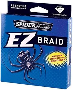 SpiderWire EZ Braid™ Superline, Moss Green, 10lb | 4.5kg, 110yd | 100m Braided Fishing Line, Suitable for Freshwater Environments