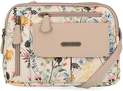 MultiSac Zippy Triple Compartment Crossbody Bag, Catalina Floral, One Size