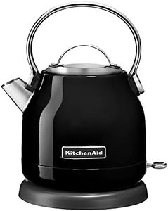 KitchenAid 5KEK1222BOB Kettle, Stainless Steel, 2200 W, 1.25 liters, Black