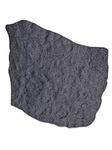 Garden Central 18" x 18" Natural Rock Stepping Stones in Grey, 4-Pack, Made with Recycled Materials