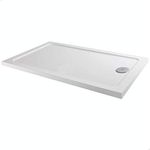 PODIUM 1700x700mm Shower Tray Rectangular Low Profile Premium Anti-Slip FREE Waste