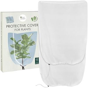 Plant Covers for Winter Protection : 2 Winter Plant Protection Cover for Garden Plants – 39x31in Translucent Plant Freeze Protection Cover – Plant Protection from Frost – OwnGrown Frost Protection
