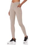 Danskin Women's Studio Cross Waist Legging, Atmosphere, Large