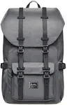 Travel Laptop Backpack, Outdoor Rucksack, School Backpack Fits 15.6"(Nylon Grey)