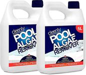 Cleenly Pool Algae Remover - Removes & Prevents the Growth of Algae in Water - Super Concentration and Long Lasting 2 x 5L