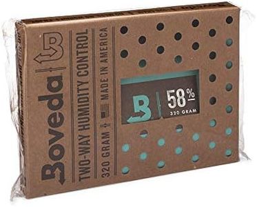 Boveda 58% Two-Way Humidity Control Pack For Storing 5 lb – Size 320 – Single – Moisture Absorber for Storage Containers – Humidifier Pack – Individually Wrapped Hydration Packet