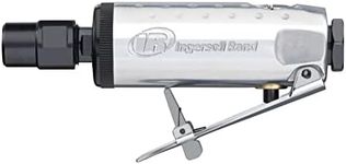 Ingersoll Rand 307B 1/4” Air Die Grinder, Straight, 28,000 RPM, 0.25 HP, Ball Bearing Construction, Safety Lock, Aluminum Housing, Lightweight Power Tool , Grey