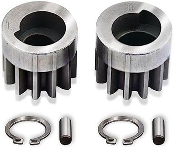 Fuoequl Lawn Sweeper Wheel Drive Pinion Kit R-2485LH R-2485RH R-2261 for John Deere Lawn Sweeper Deere 42 inch Sweeper Gear/pin/Washer
