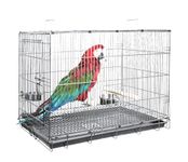 WUNDAPETS CARRIER 30" LARGE PARROT BIRD TRANSPORT CARRYING CAGE TRAVEL HOLIDAY