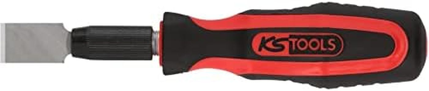 KS Tools 907.2215 Serie di raschietti per vetro, 11 pz