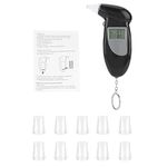 Alcohol Tester, Breath Analyzer Alcohol Tester Digital LCD Screen Alcohol Breath Tester Portable Keychain Breath Analyzer Alcohol Detector Breath Alcohol Tester(10pcs)