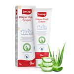 LuvLap Baby Diaper Rash Cream, Nappy cream for newborns & babies, Diaper Rash Prevention & treatment, Natural Cream with goodness of Aloe Vera, Vitamin E & Milk Protein, Dermatologically tested, 75g