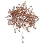 BQLZR Golden Copper Jack Wire Spring For Upright Piano Repair Part Replacement Pack of 90