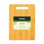 Amazon Brand - Solimo Large Eco-Friendly Wood Chopping Board | Durable | Knife Friendly | Sustainable | Ideal for Chopping, Slicing & Dicing