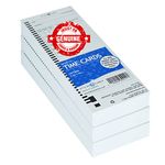 Pyramid Time Systems, 44100-10PK3, 300 Count Genuine and Authentic Time Cards for 4000, 4000Pro, 4000ProK and 5000 Series Time Clocks from Pyramid, Time Cards, White