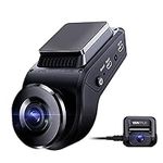 Vantrue S1 4K Dash Cam Front and Rear, 1080P Dual GPS Dash Camera with 24 Hours Parking Mode, Enhanced Night Vision, Motion Detection, Capacitor, Single Front 60FPS, G-Sensor, Support 256GB Max