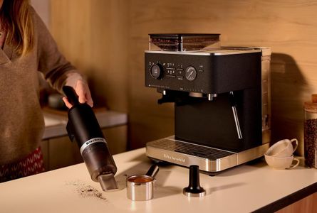 KitchenAid Espresso Machine with Burr Grinder – Coffee Maker