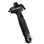 Stinger Super Duty Car Emergency Escape Tool, Hardened Carbon Steel Vehicle Safety Hammer, Spring Loaded Window Breaker, Razor Sharp Seat Belt Cutter, Auto Accident Life-Saving Rescue Tool (Black)