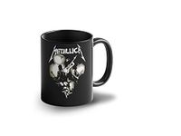 Lightning Hammerz Metallica Coffee Mug with Print | Music Band Printed Mug | Gift for Friends | 330ml, Microwave & Dishwasher Safe