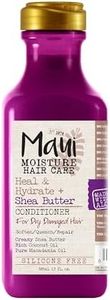 Maui Moisture Heal & Hydrate + Shea Butter Conditioner For Dry & Damaged Hair 385mL| Quench, nourish and soften strands