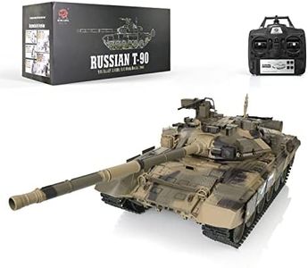 Heng Long Toucan RC Hobby Remote Control 2.4Ghz Tk7.0 1/16 Scale Russian T-90 Main Battle Tank Rc Air Soft Rc Battle Tank Smoke & Sound