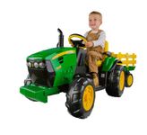 Peg Perego IGOR0039 John Deere Ground Force Tractor with Trailer