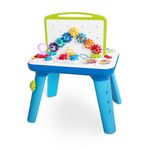 Baby Einstein, Curiosity Table Activity Station Toddler Toy with Lights, 65 Melodies & Sounds, 3 Languages, Spinning Gears, Colour Discovery, Floor Play, Removable Legs, Ages 12 Months +