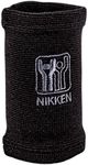 Nikken KenkoTherm - Wrist Wrap Medium 1825 - Black Compression Support with Ceramic Reflective Fibers for Weightlifting, Boxing, and Muscle Comfort