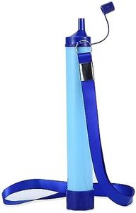 Kiliroo Outdoor Water Filter Straw, Personal Water Filtration, Emergency Survival Gear, Water Purifier for Camping, Hiking, Climbing, Backpacking, Long-Lasting Up to 1500L Water