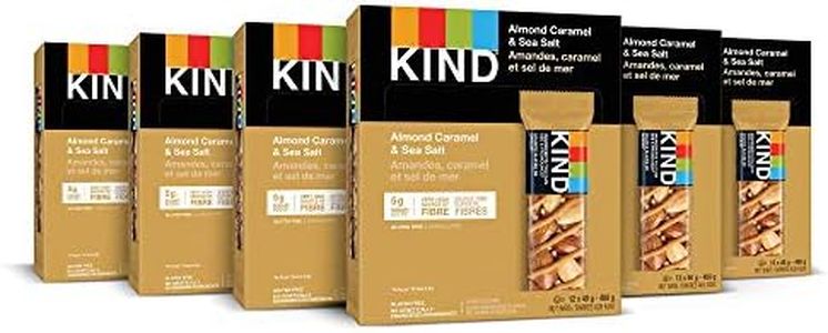 KIND Fruit & Nut Bars, Caramel Almond and Sea Salt, Gluten Free, Low Sugar, 72 Count